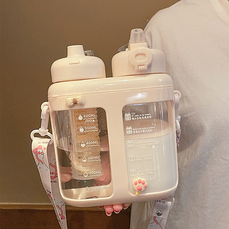 Cute Double Drink Plastic Wate - огляд і ціна Water Purification Straw