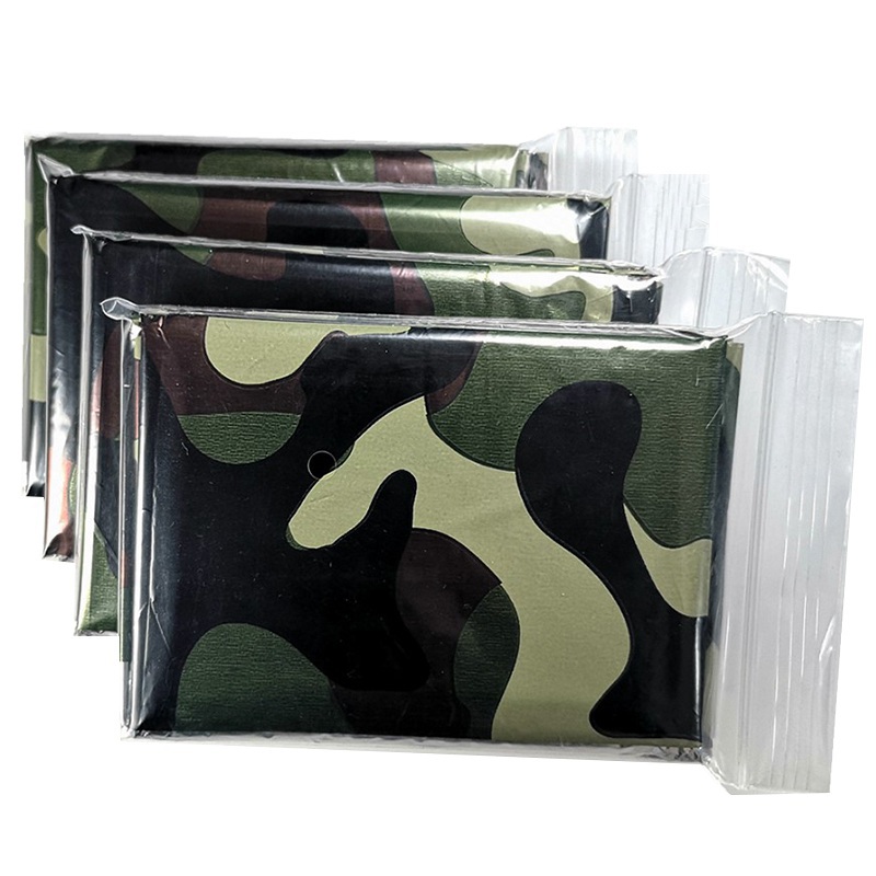 1pcs Emergency Thermal Blanket - огляд і ціна Emergency Poncho Rain