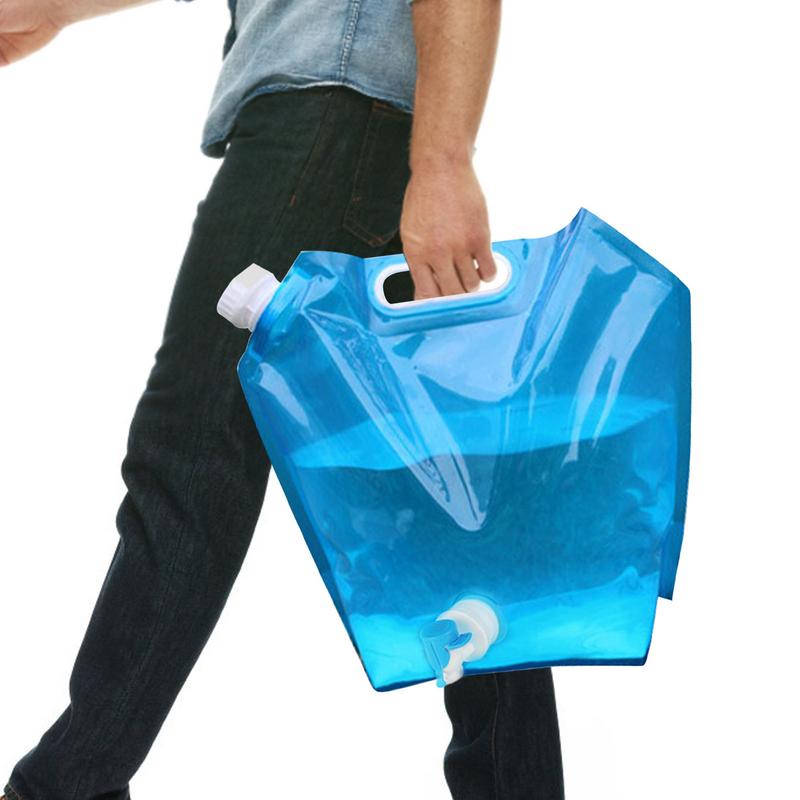 Camping Water Bag With Faucet  - огляд і ціна Water Bag Collapsible