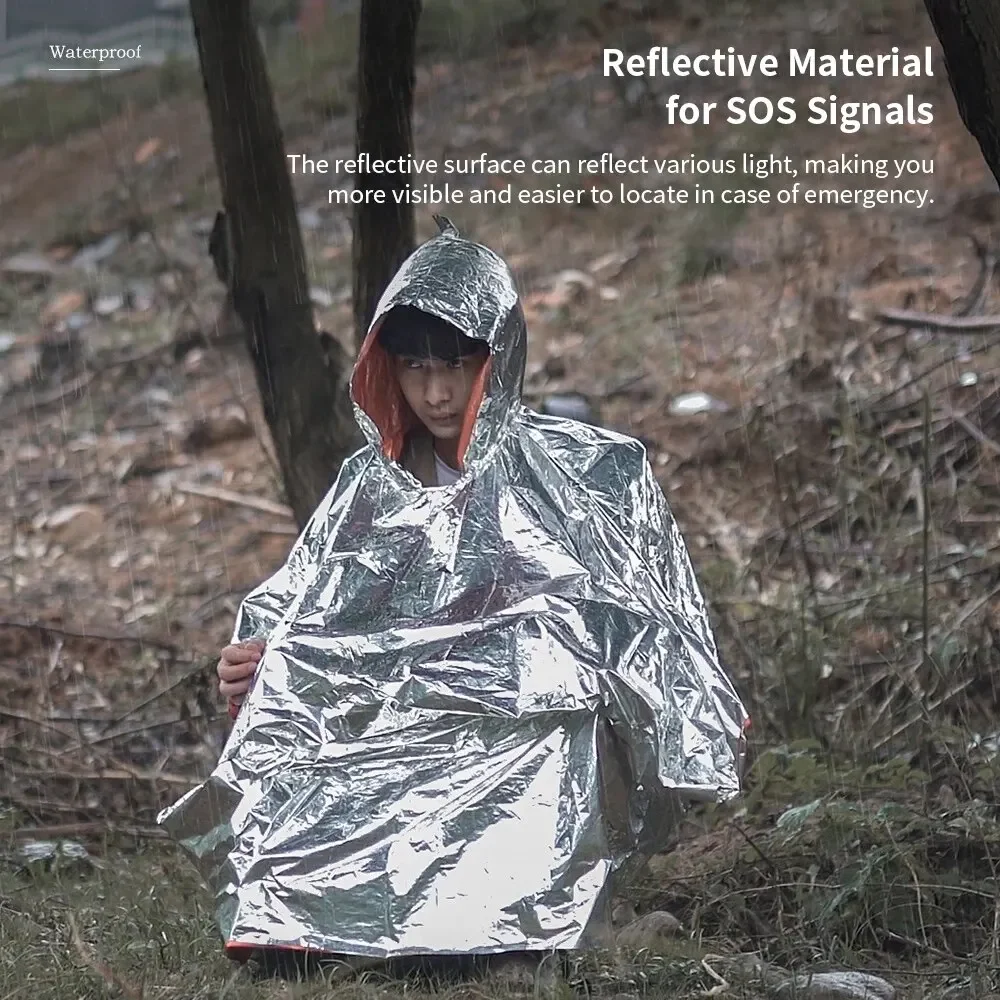 Emergency Raincoat Poncho Wate - огляд і ціна Emergency Poncho Rain
