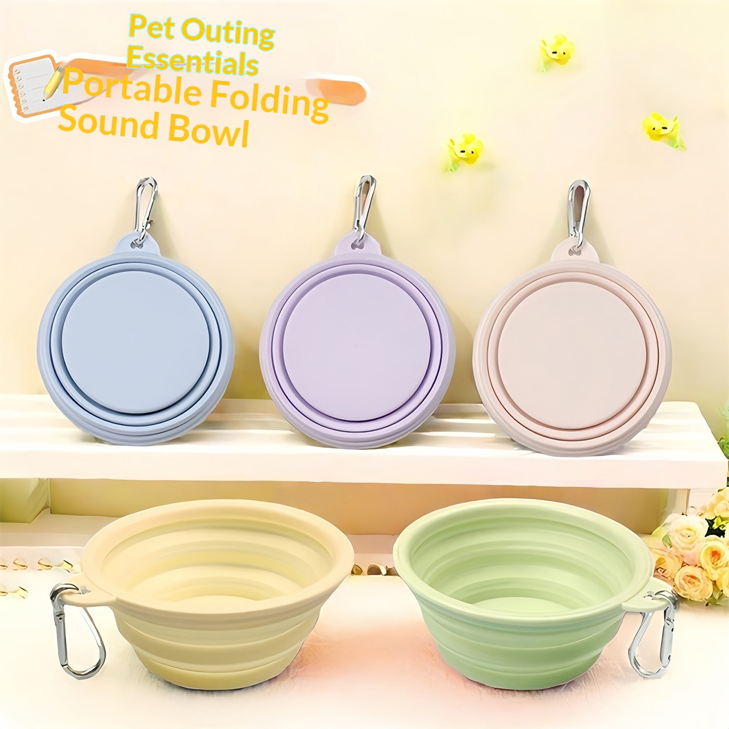Silicone Dog Food Water Bowl C - огляд і ціна Water Bag Collapsible