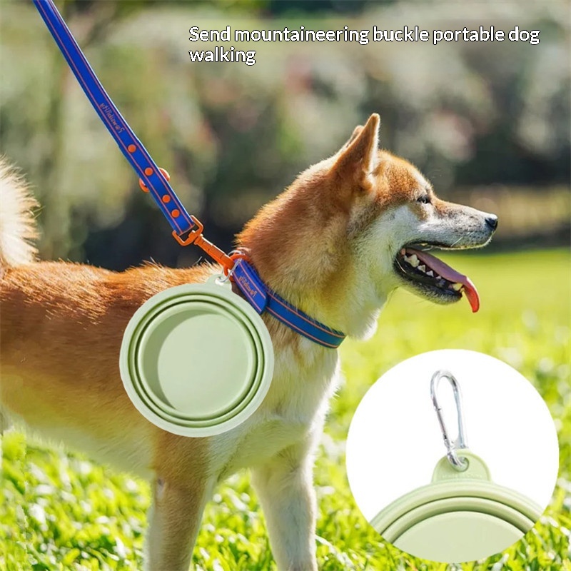 Silicone Dog Food Water Bowl C - огляд і ціна Water Bag Collapsible