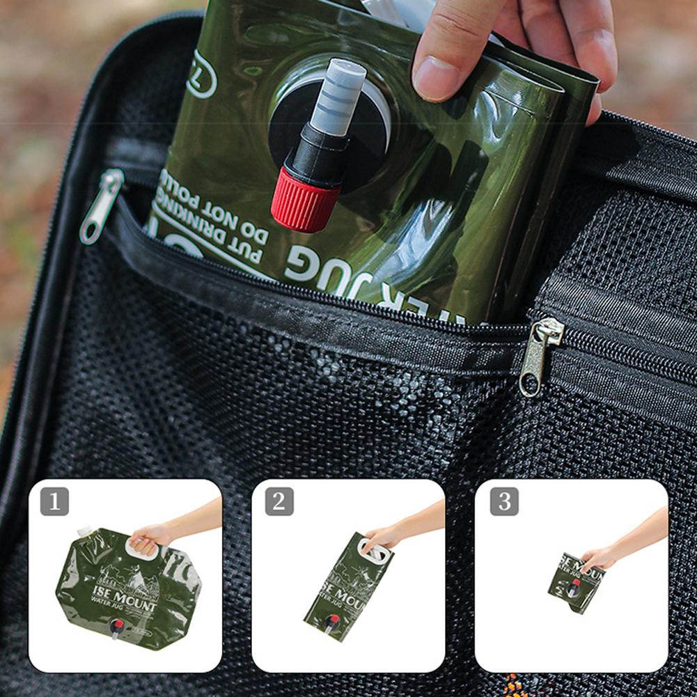 8L Large Capacity Outdoor Fold - огляд і ціна Water Bag Collapsible