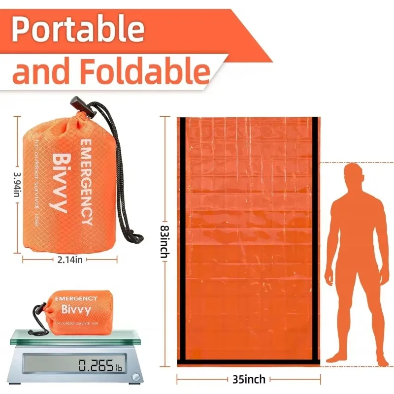 Emergency Sleeping Bag, PE Alu - огляд і ціна Bivy Bag Emergency